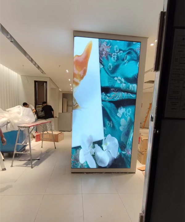 临淄商场门店转角LED显示屏